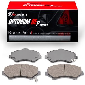 Jeep Liberty Brake Pads - Front - R1 Concepts - Optimum OE - `08-`12